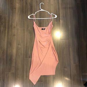 Bodycon Peach/Pink Mini Dress